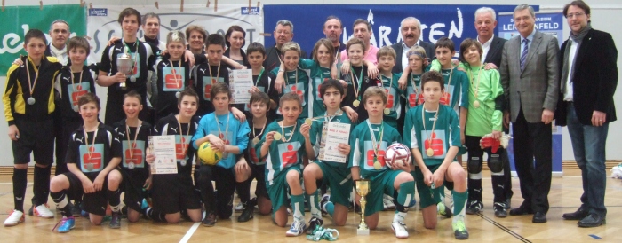 NMS 2 Waidmannsdorf und SHS 2 Villach-Lind im Hallenfinale 2011